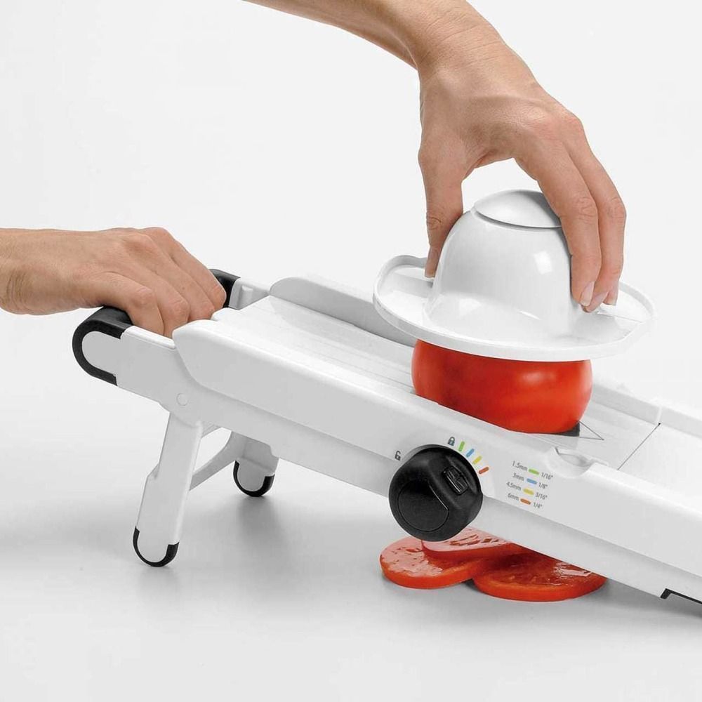 OXO Good Grips V-Blade Mandoline Slicer, fruit and vegetable slicer White